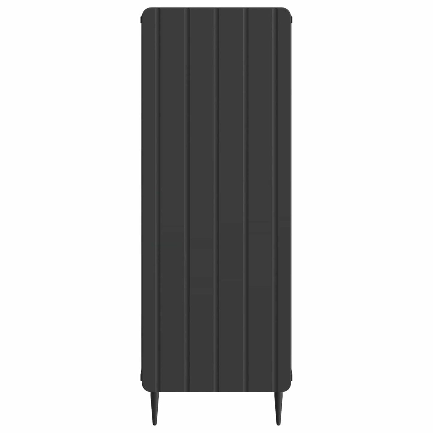 vidaXL Πλαϊνό γραφείο Μαύρο 34,5 x 33 x 92 εκ. Επεξεργασμένο Ξύλο