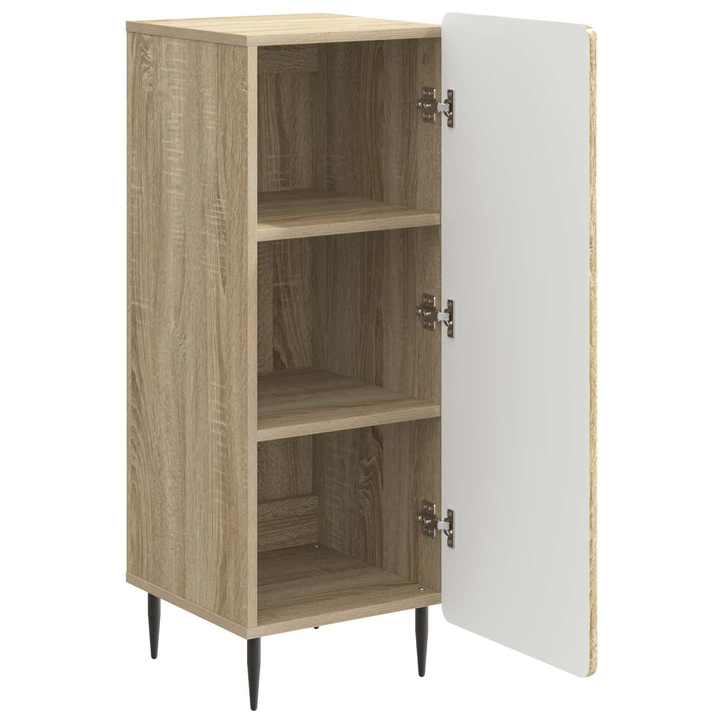 vidaXL Πλαϊνό γραφείο Sonoma Δρυς 34,5 x 33 x 92 εκ.