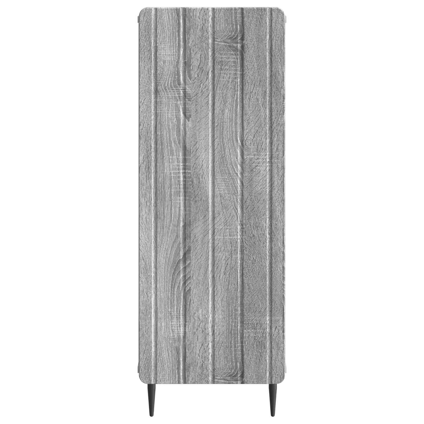 vidaXL Πλαϊνό γραφείο Γκρι Sonoma 34,5 x 33 x 92 εκ.