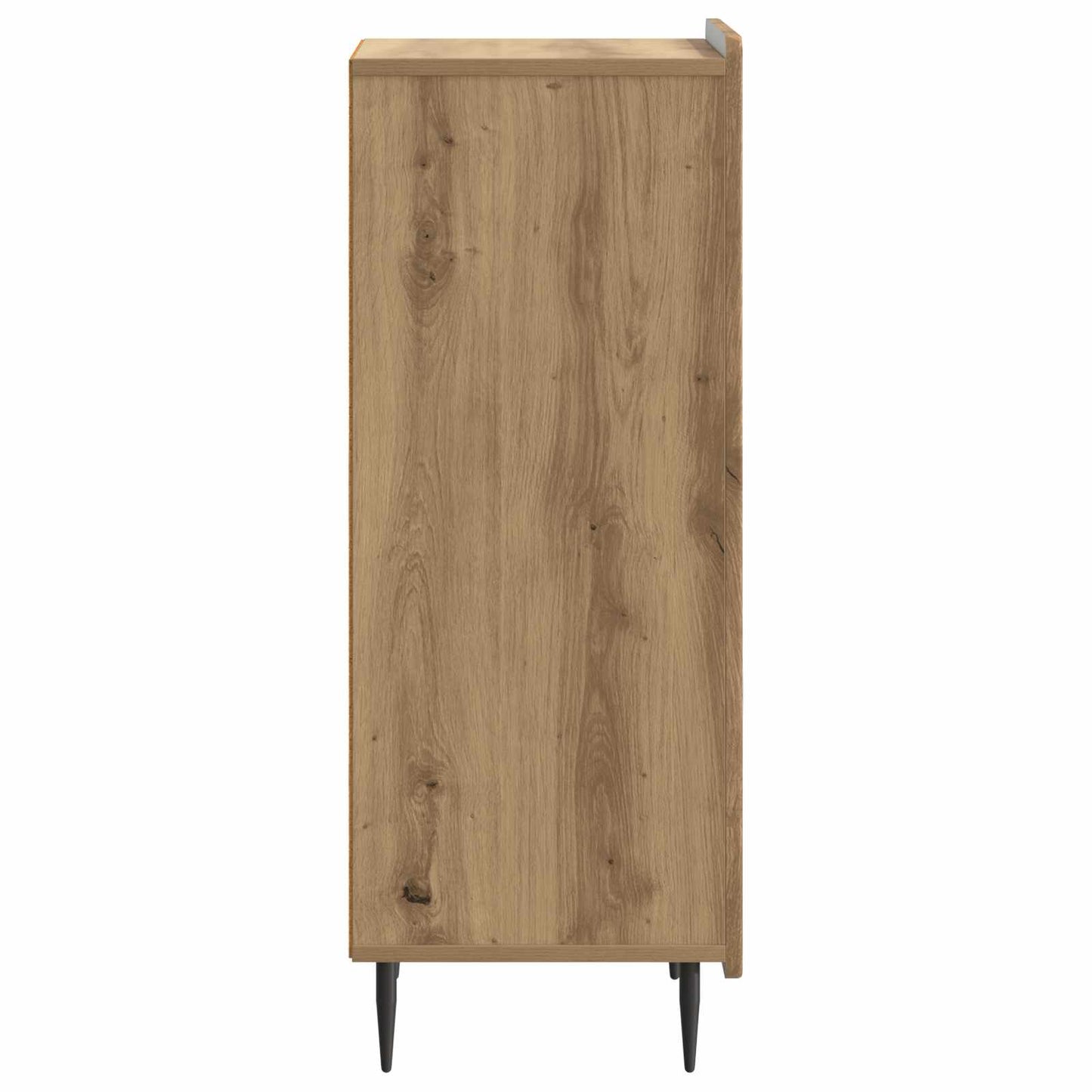 vidaXL Πλαϊνό γραφείο Artisan Δρυς 34,5 x 33 x 92 εκ.