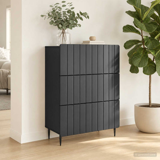 vidaXL Ντουλάπι με Συρτάρια 66 x 34,5 x 92 εκ. Επεξεργασμένο Ξύλο