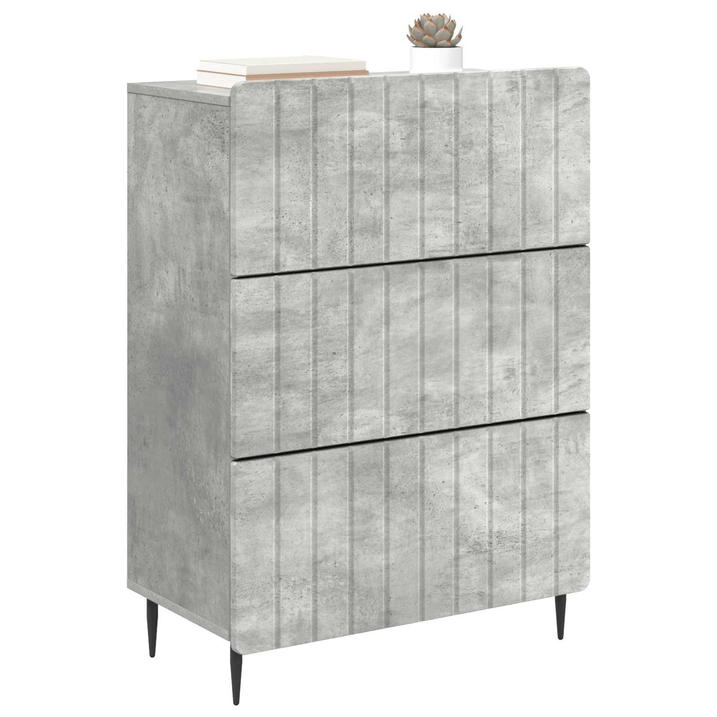 vidaXL Ντουλάπι με Συρτάρια 66 x 34,5 x 92 εκ. Επεξεργασμένο Ξύλο