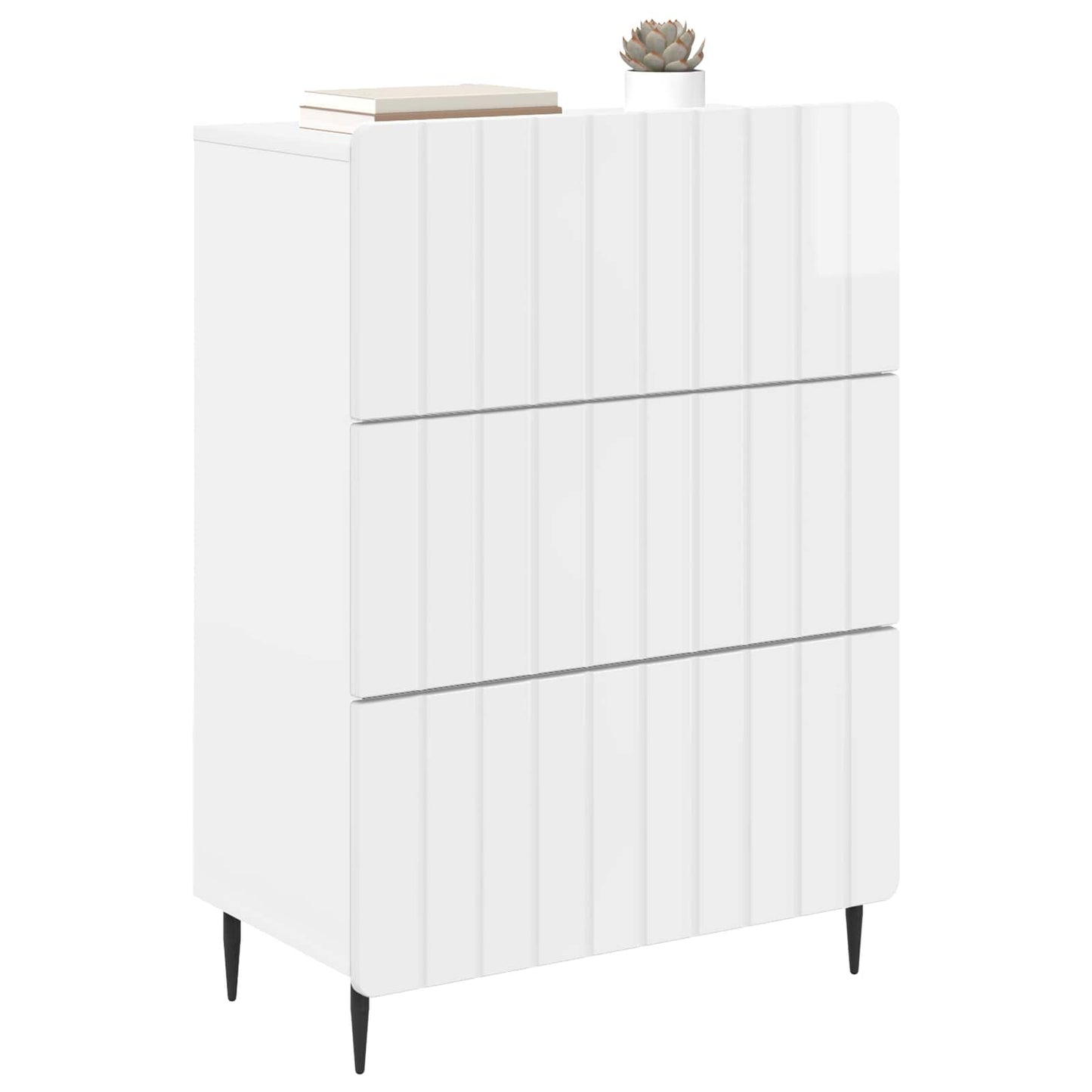 vidaXL Ντουλάπι με Συρτάρια 66 x 34,5 x 92 εκ. Επεξεργασμένο Ξύλο