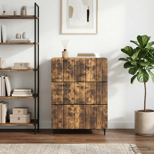 vidaXL Ντουλάπι με Συρτάρια 66 x 34,5 x 92 εκ. Επεξεργασμένο Ξύλο