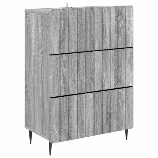 vidaXL Ντουλάπι με Συρτάρια 66 x 34,5 x 92 εκ. Επεξεργασμένο Ξύλο