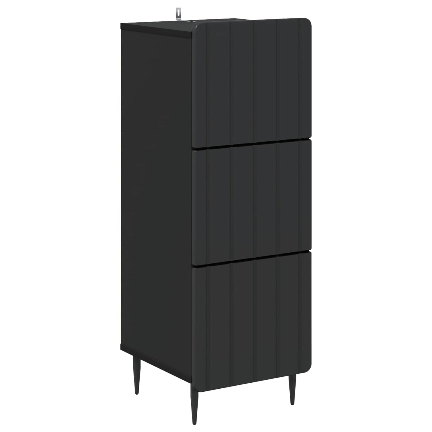 vidaXL Ντουλάπι με Συρτάρια 33 x 34,5 x 92 εκ. Επεξεργασμένο Ξύλο