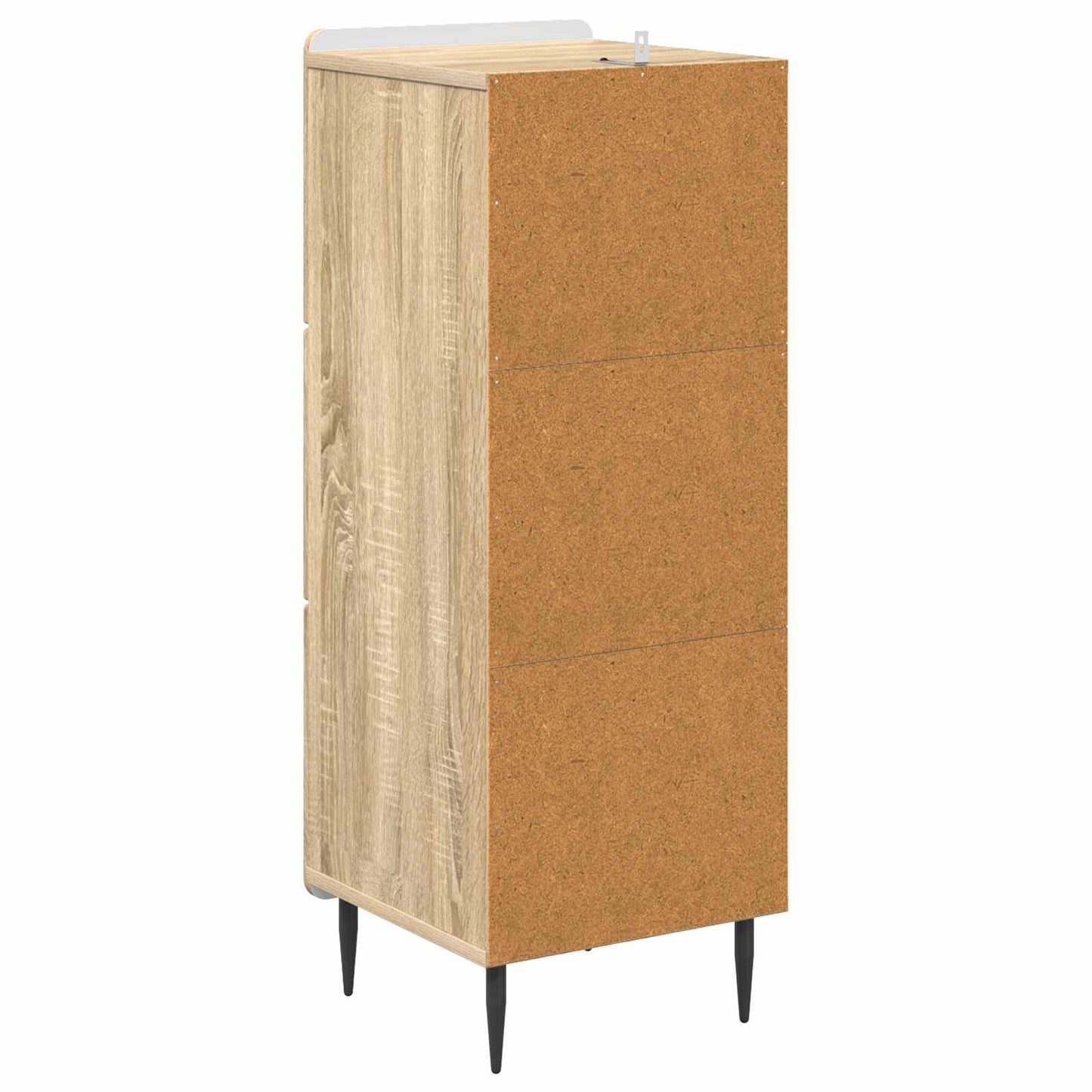 vidaXL Ντουλάπι με Συρτάρια 33 x 34,5 x 92 εκ. Επεξεργασμένο Ξύλο