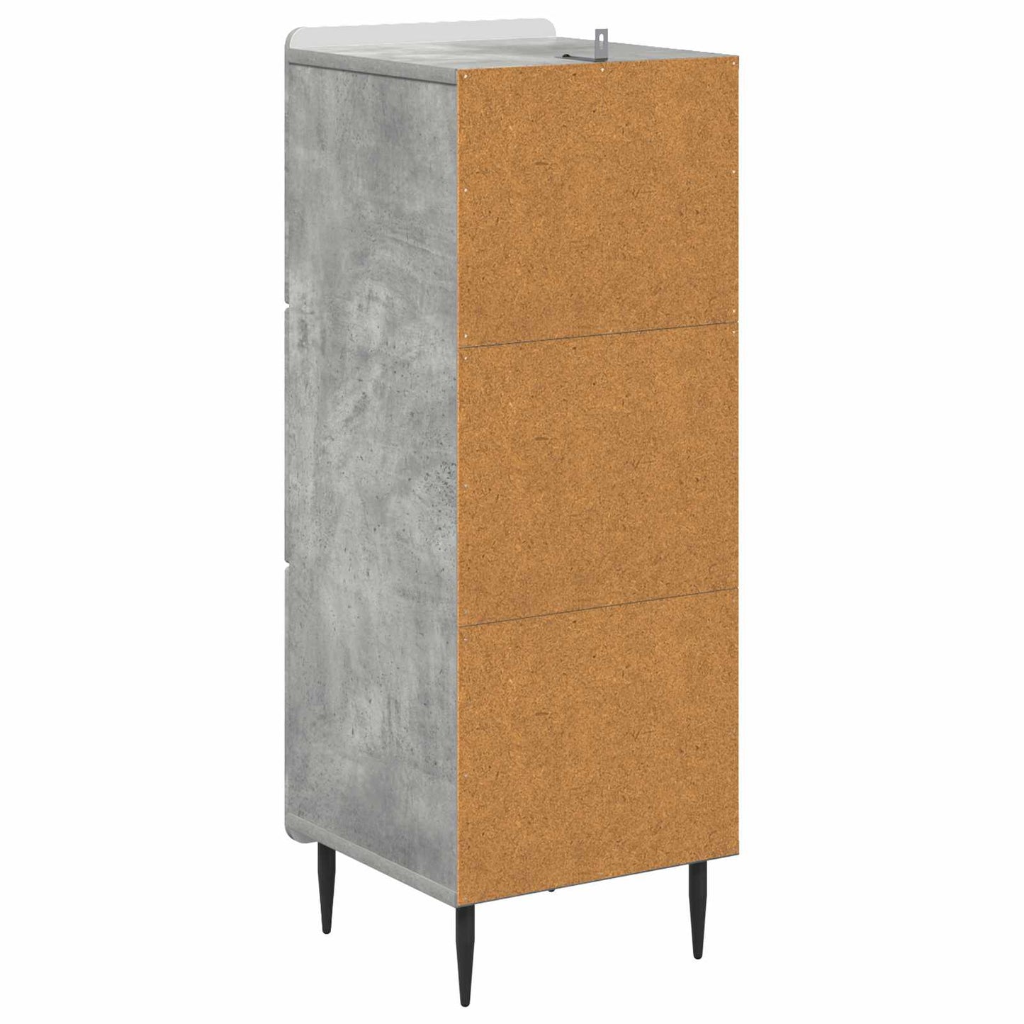 vidaXL Ντουλάπι με Συρτάρια 33 x 34,5 x 92 εκ. Επεξεργασμένο Ξύλο