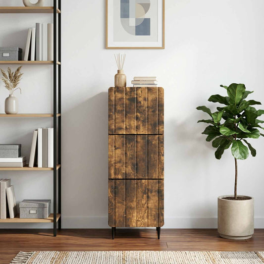 vidaXL Ντουλάπι με Συρτάρια 33 x 34,5 x 92 εκ. Επεξεργασμένο Ξύλο