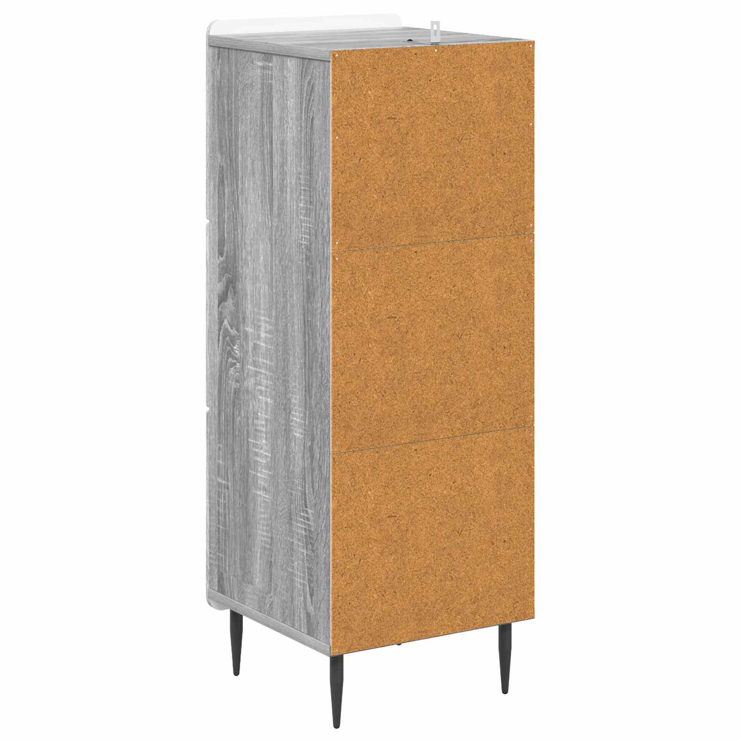 vidaXL Ντουλάπι με Συρτάρια 33 x 34,5 x 92 εκ. Επεξεργασμένο Ξύλο