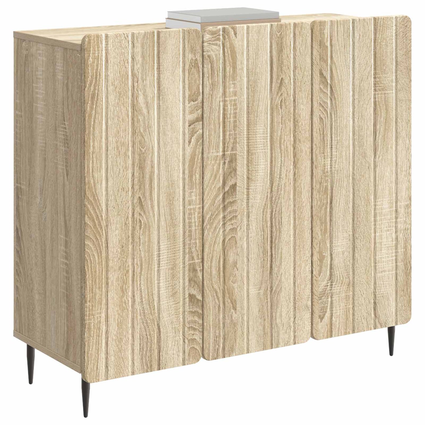 vidaXL Πλαϊνό γραφείο Sonoma Δρυς 89 x 34,5 x 82 εκ.