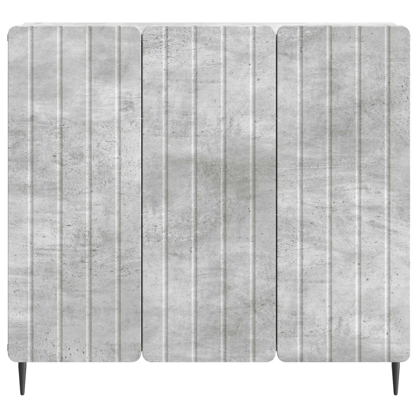 vidaXL Πλαϊνό γραφείο Γκρι Σκυροδέματος 89 x 34,5 x 82 εκ.