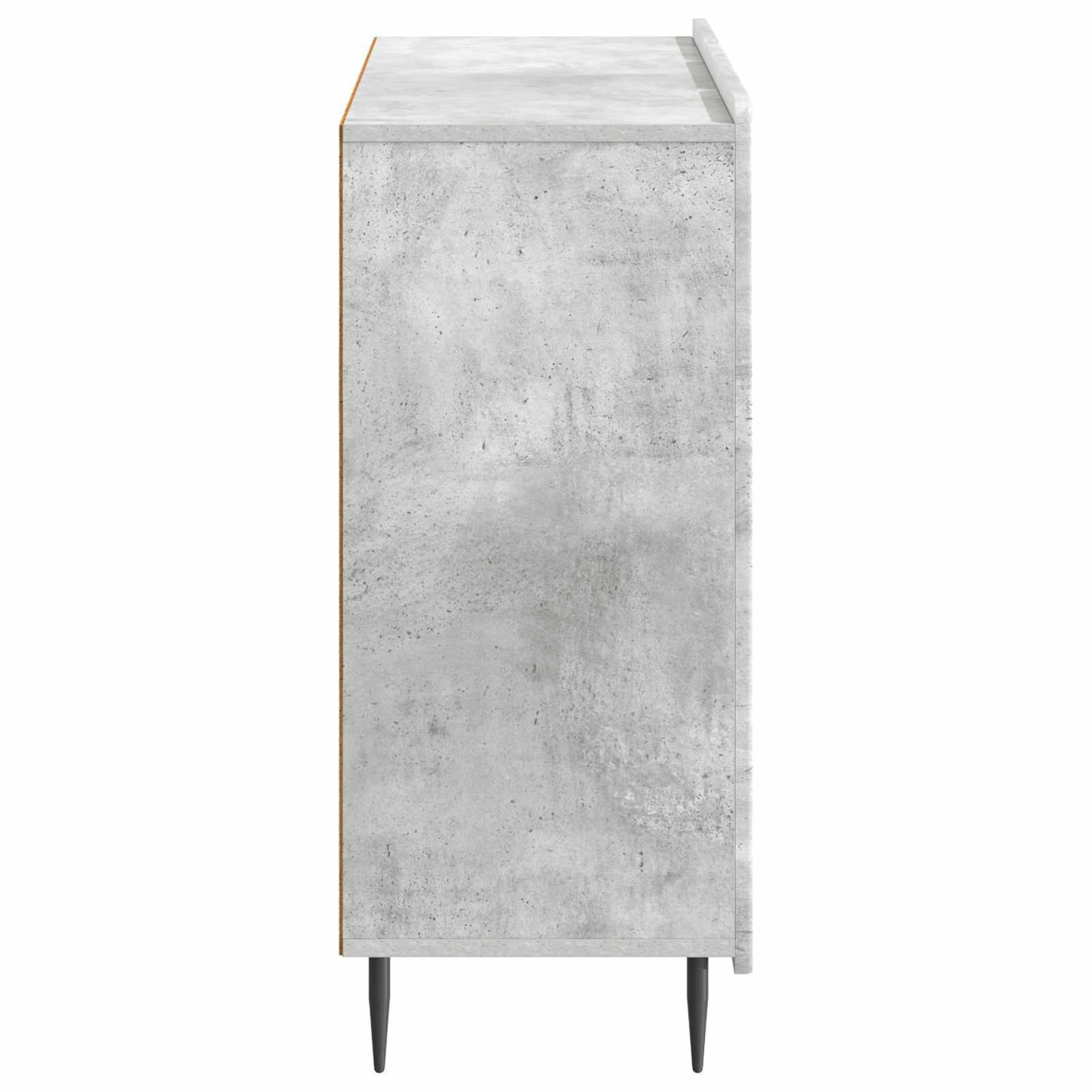 vidaXL Πλαϊνό γραφείο Γκρι Σκυροδέματος 89 x 34,5 x 82 εκ.