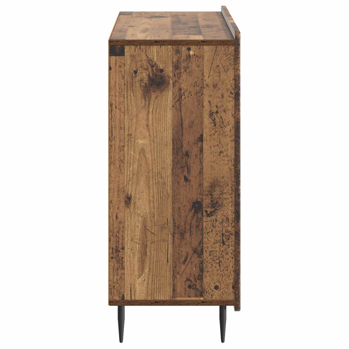 vidaXL Πλαϊνό γραφείο Παλαιωμένο ξύλο 89 x 34,5 x 82 εκ.