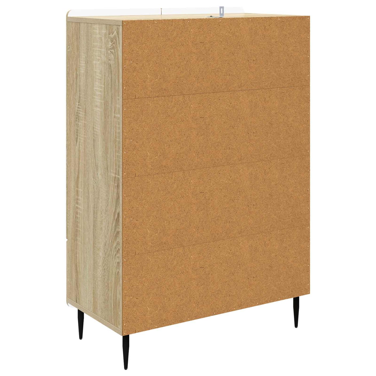 vidaXL Πλαϊνό γραφείο με συρτάρι Sonoma Δρυς 66 x 34,5 x 97 εκ.