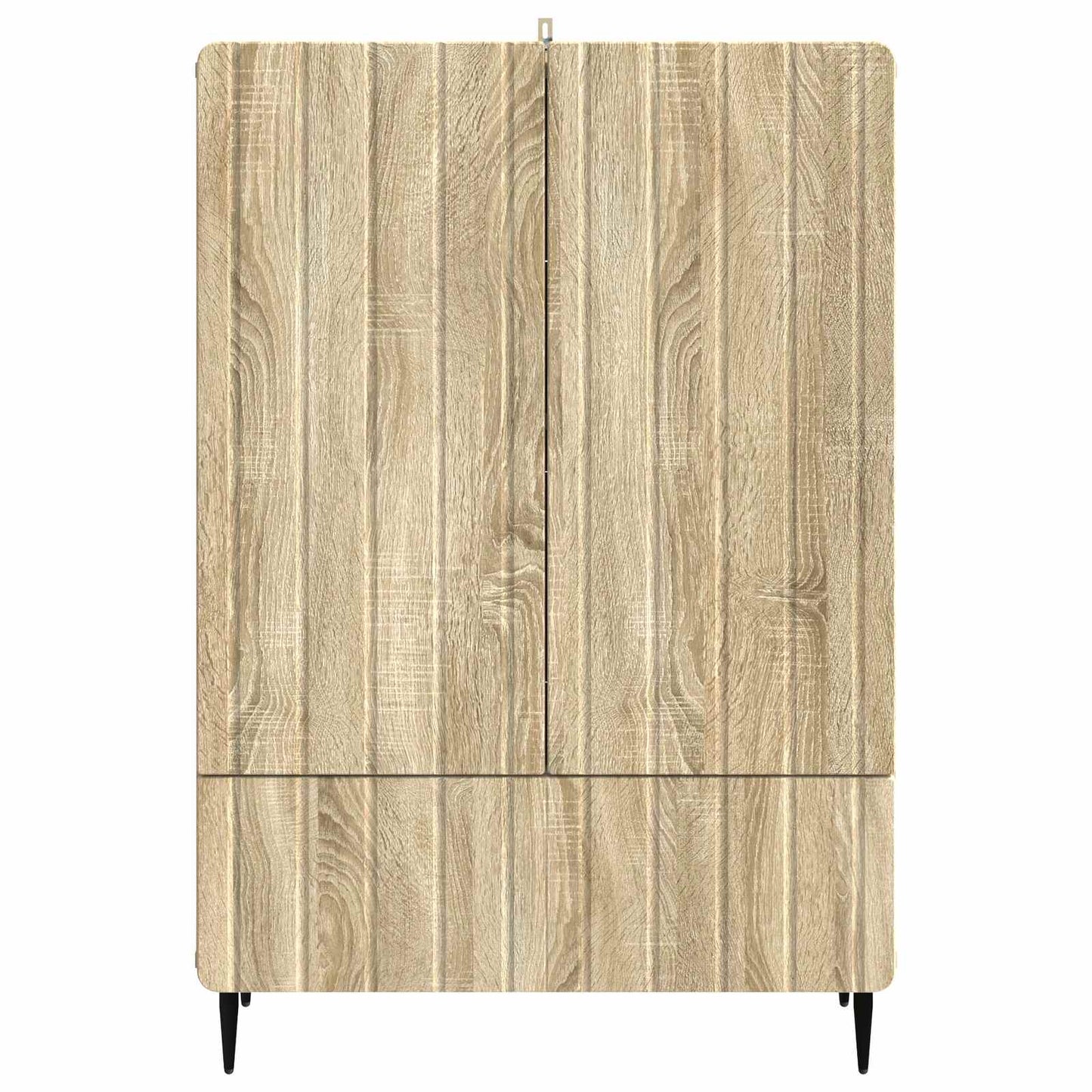 vidaXL Πλαϊνό γραφείο με συρτάρι Sonoma Δρυς 66 x 34,5 x 97 εκ.