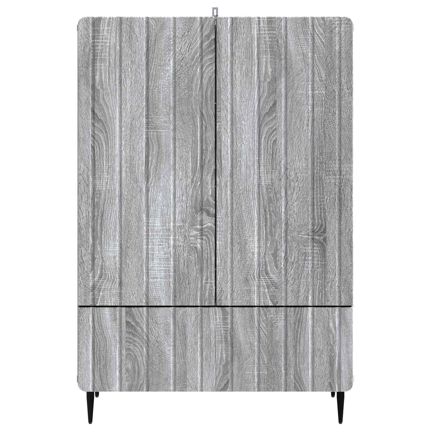 vidaXL Πλαϊνό γραφείο με συρτάρι Γκρι Sonoma 66 x 34,5 x 97 εκ.