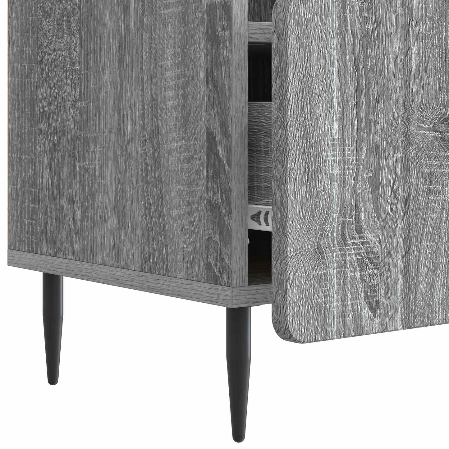 vidaXL Ντουλάπι TV Γκρι Sonoma 102 x 34,5 x 50 εκ. Επεξεργασμένο Ξύλο