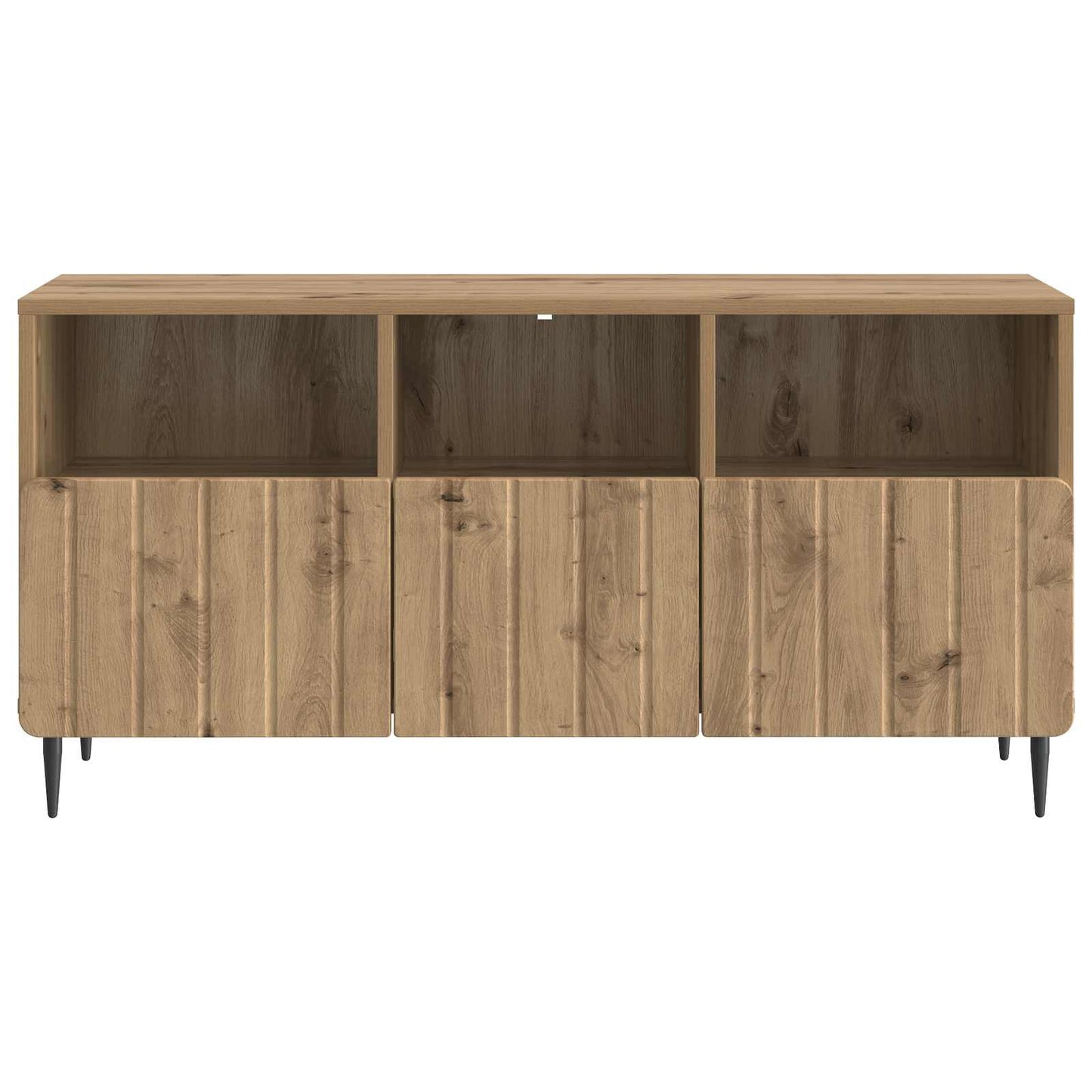 vidaXL Ντουλάπι TV Artisan Δρυς 102 x 34,5 x 50 εκ. Επεξεργασμένο Ξύλο