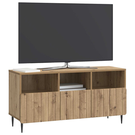 vidaXL Ντουλάπι TV Artisan Δρυς 102 x 34,5 x 50 εκ. Επεξεργασμένο Ξύλο