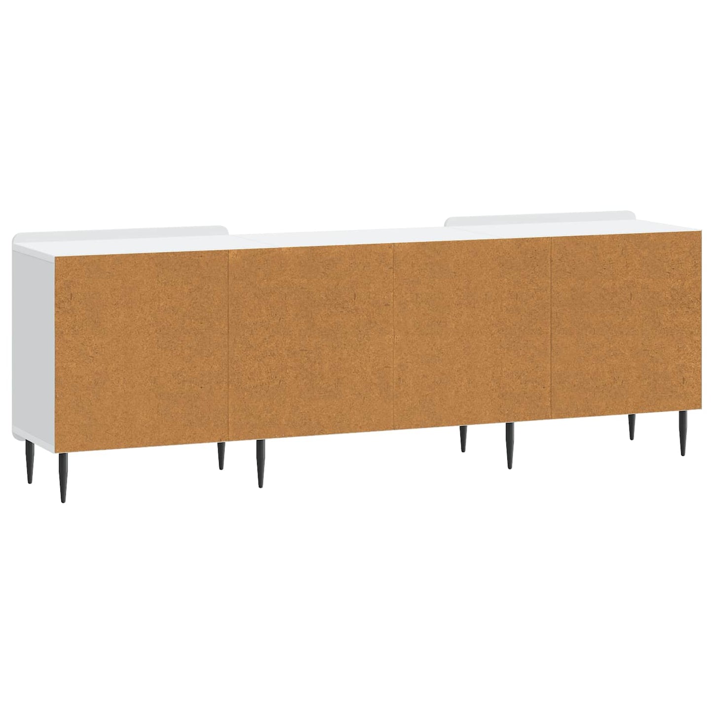 vidaXL Ντουλάπι TV Λευκό 150 x 31 x 52 εκ. Επεξεργασμένο Ξύλο