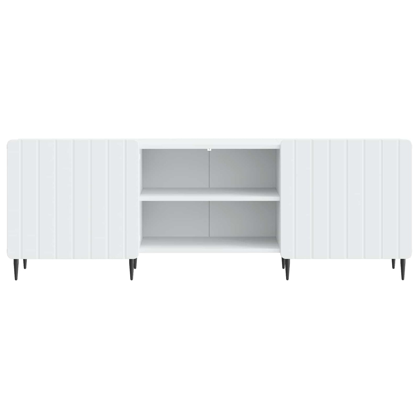 vidaXL Ντουλάπι TV Λευκό 150 x 31 x 52 εκ. Επεξεργασμένο Ξύλο