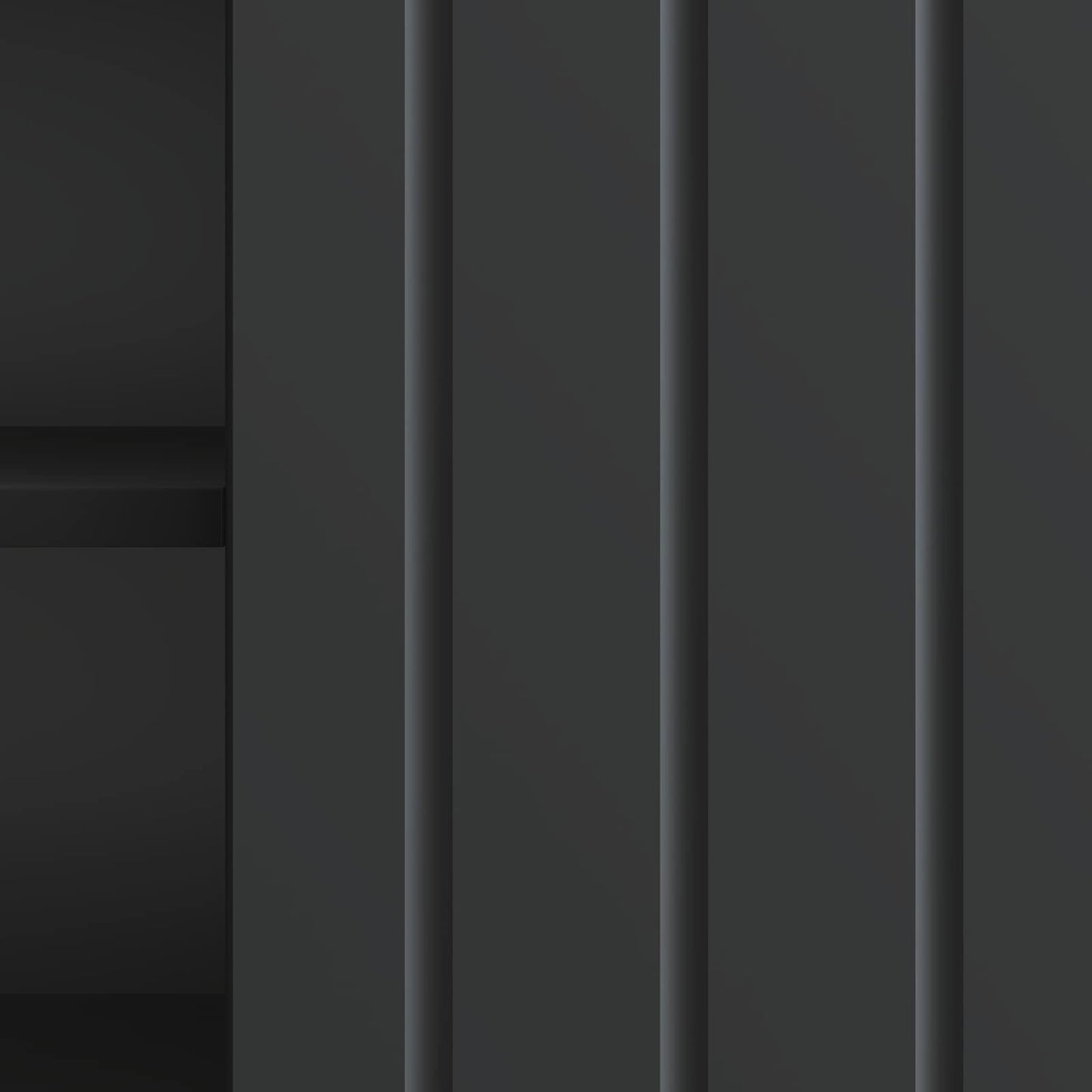 vidaXL Ντουλάπι TV Μαύρο 150 x 31 x 52 εκ. Επεξεργασμένο Ξύλο