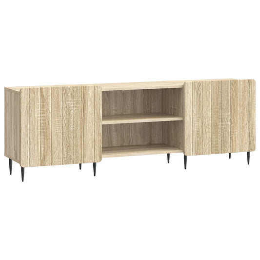vidaXL Ντουλάπι TV Sonoma Δρυς 150 x 31 x 52 εκ. Επεξεργασμένο Ξύλο
