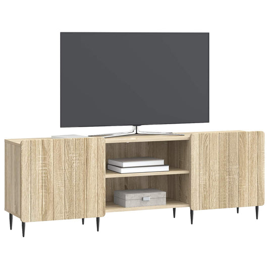 vidaXL Ντουλάπι TV Sonoma Δρυς 150 x 31 x 52 εκ. Επεξεργασμένο Ξύλο