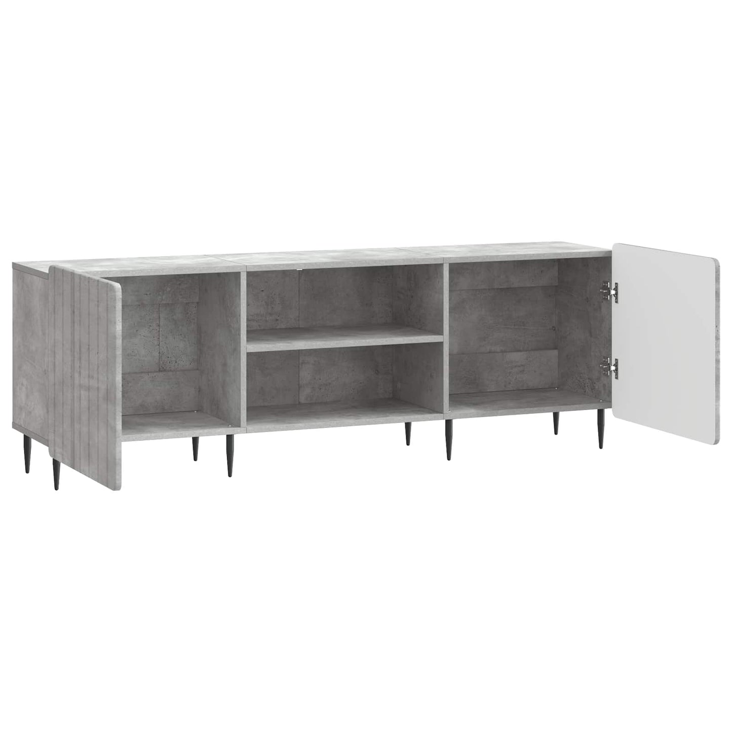 vidaXL Ντουλάπι TV Γκρι Σκυροδέματος 150 x 31 x 52 εκ.