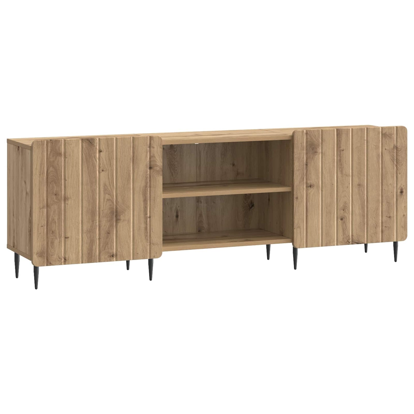 vidaXL Ντουλάπι TV Artisan Δρυς 150 x 31 x 52 εκ. Επεξεργασμένο Ξύλο