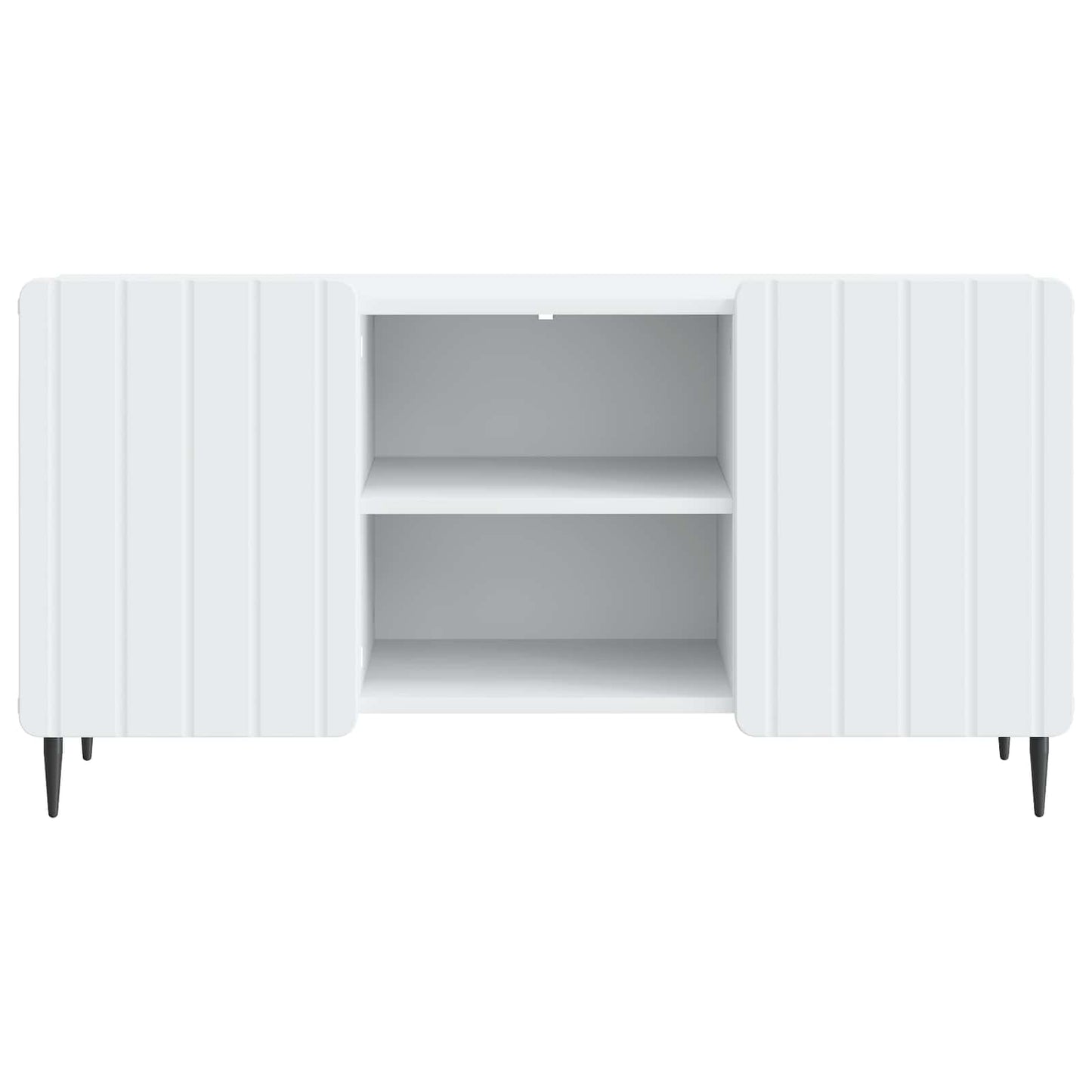 vidaXL Ντουλάπι TV Λευκό 102 x 34,5 x 52 εκ Επεξεργασμένο Ξύλο