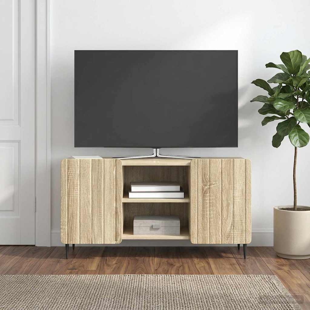 vidaXL Ντουλάπι TV 102 x 34,5 x 52 εκ Sonoma Δρυς Επεξεργασμένο Ξύλο