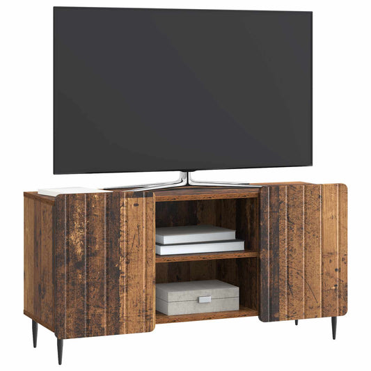 vidaXL Ντουλάπι TV Παλαιωμένο ξύλο 102 x 34,5 x 52 εκ