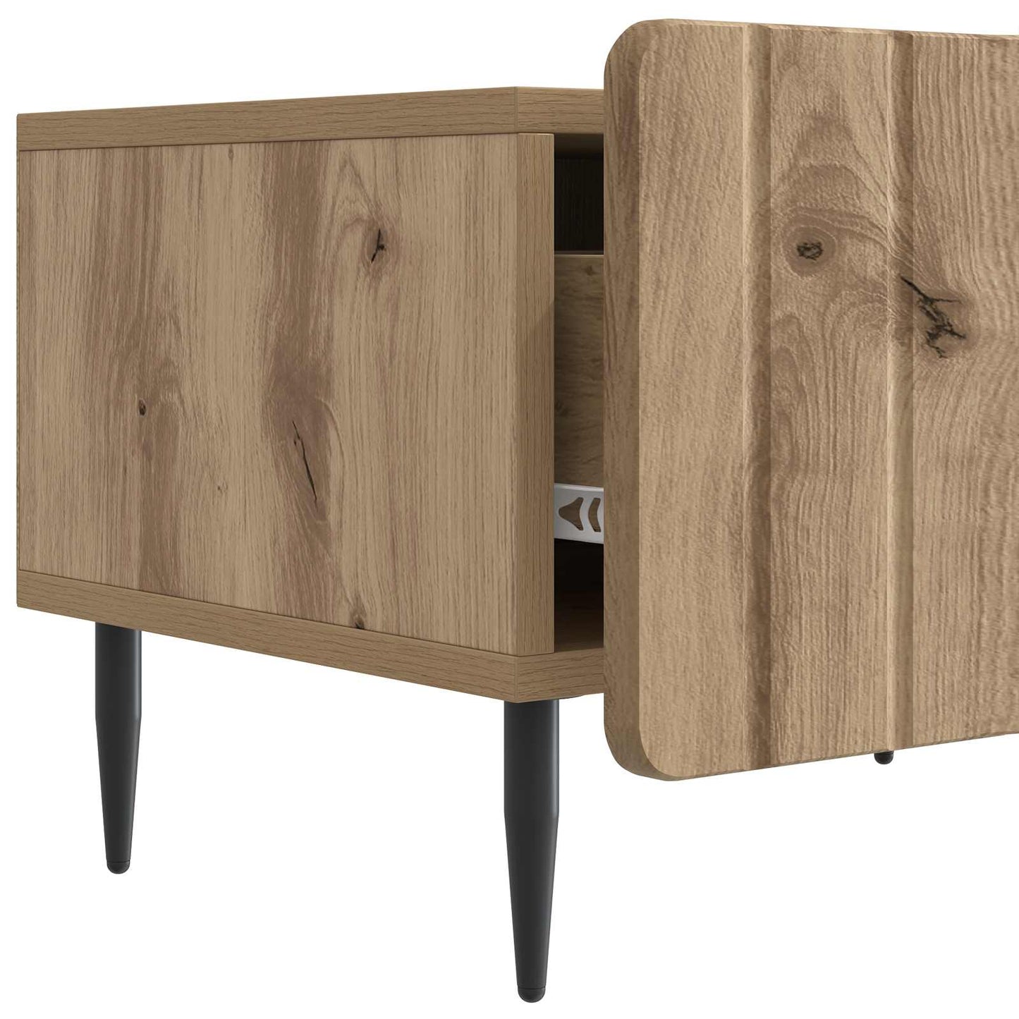 vidaXL Ντουλάπι TV Artisan Δρυς 147 x 34,5 x 32 εκ Επεξεργασμένο Ξύλο