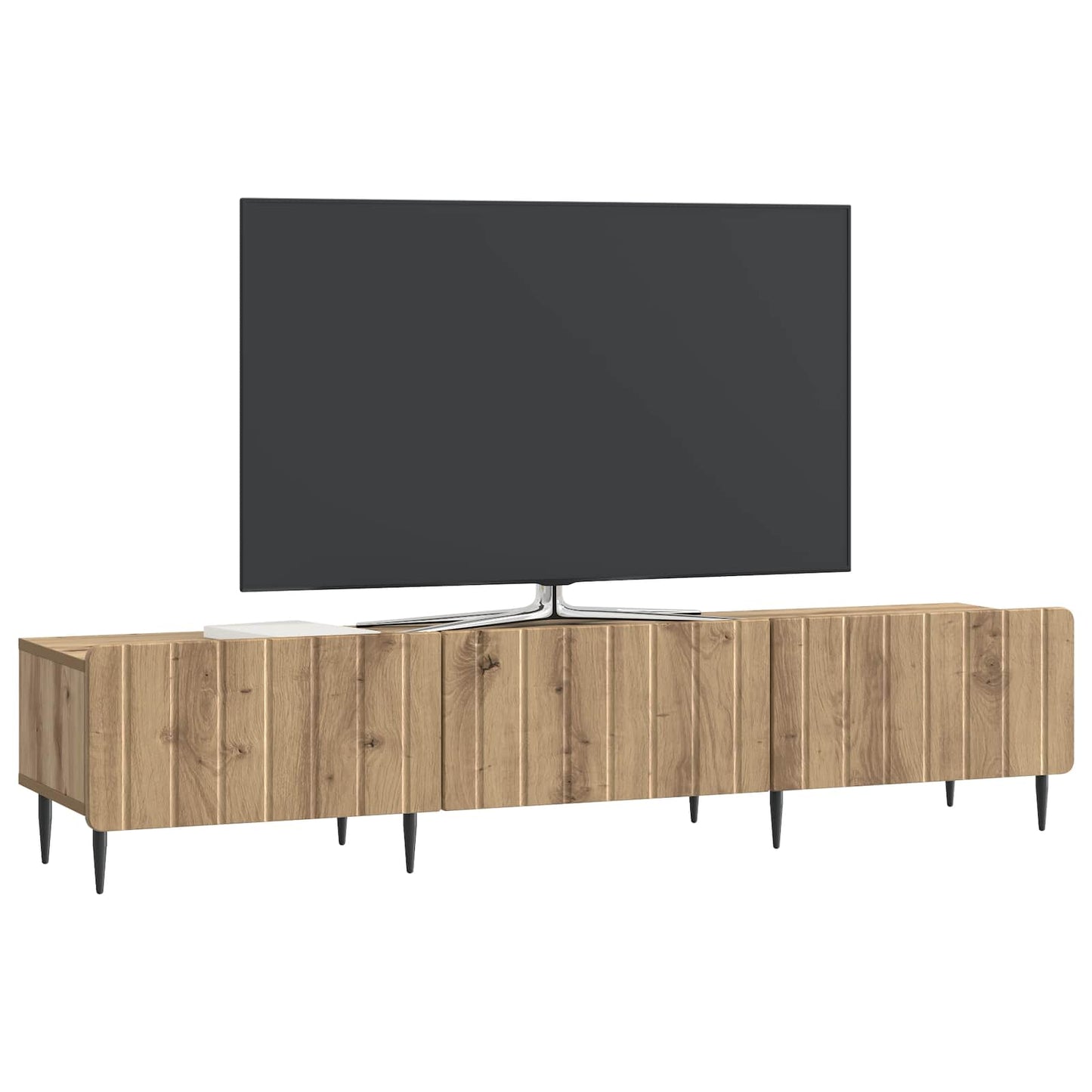 vidaXL Ντουλάπι TV Artisan Δρυς 147 x 34,5 x 32 εκ Επεξεργασμένο Ξύλο