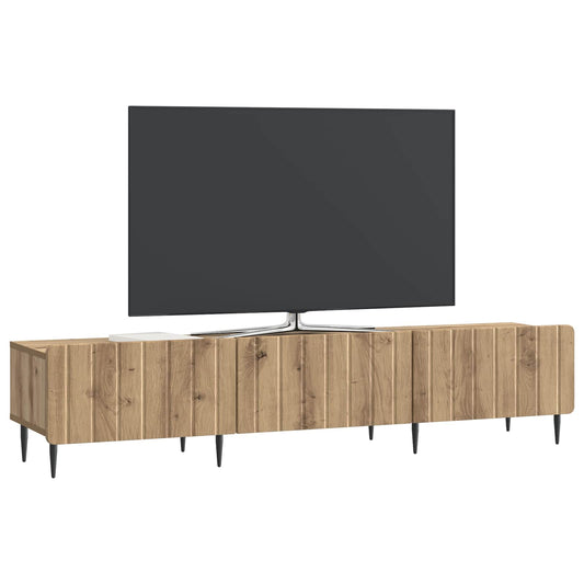 vidaXL Ντουλάπι TV Artisan Δρυς 147 x 34,5 x 32 εκ Επεξεργασμένο Ξύλο