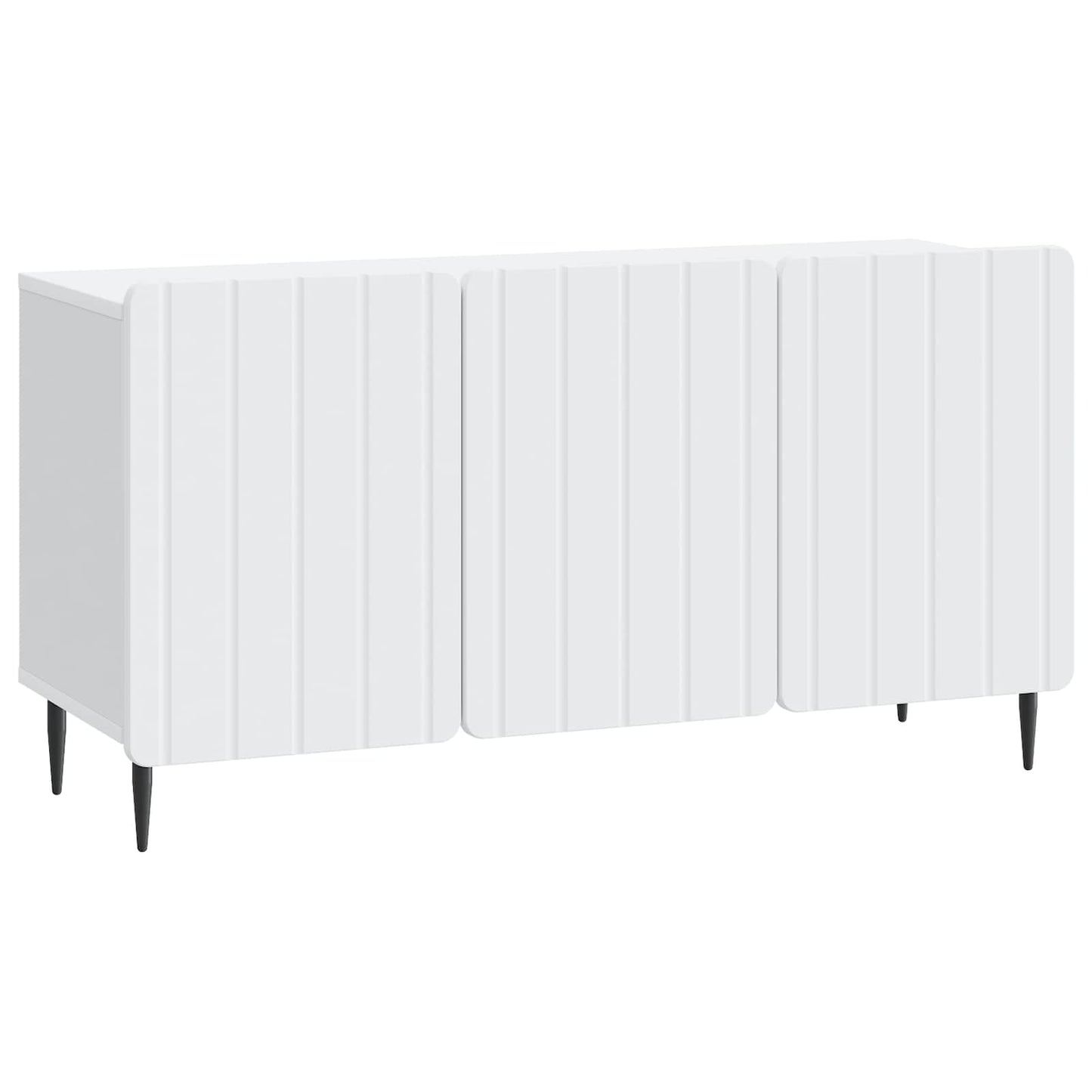 vidaXL Ντουλάπι TV Λευκό 99 x 34,5 x 52 cm Επεξεργασμένο Ξύλο