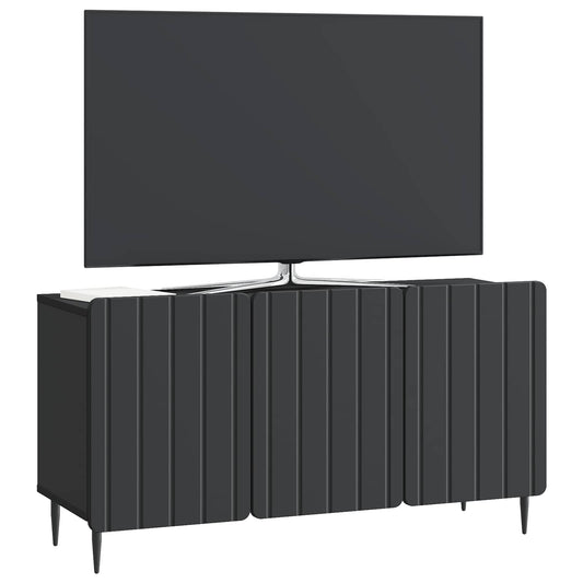 vidaXL Ντουλάπι TV Μαύρο 99 x 34,5 x 52 cm Επεξεργασμένο Ξύλο