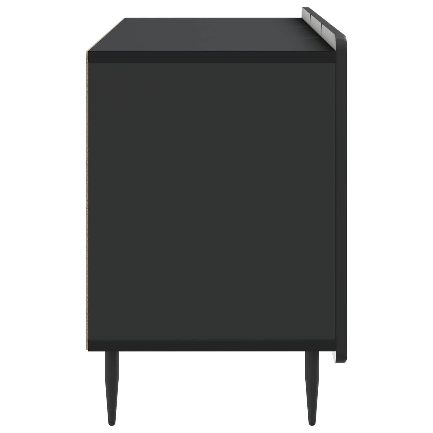 vidaXL Ντουλάπι TV Μαύρο 99 x 34,5 x 52 cm Επεξεργασμένο Ξύλο