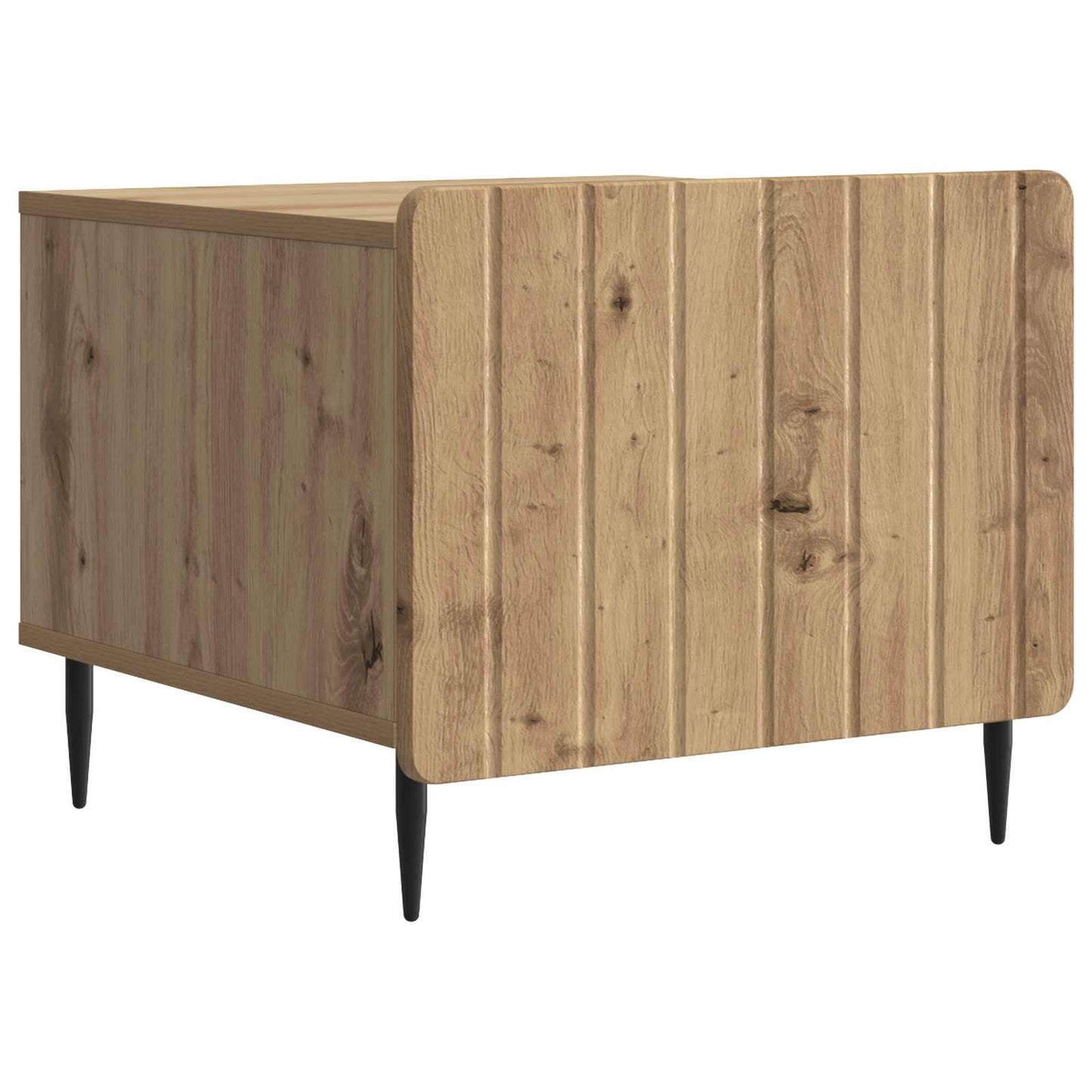 vidaXL Τραπεζάκι σαλονιού με συρτάρι Artisan Δρυς 49 x 50 x 42 εκ.