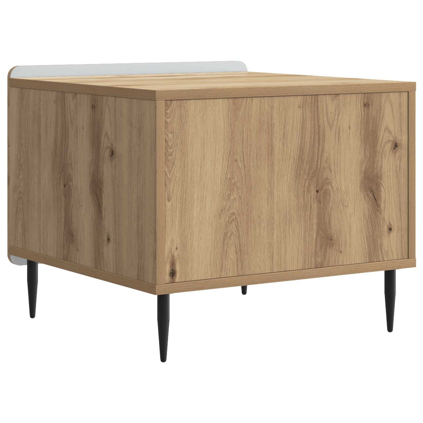 vidaXL Τραπεζάκι σαλονιού με συρτάρι Artisan Δρυς 49 x 50 x 42 εκ.