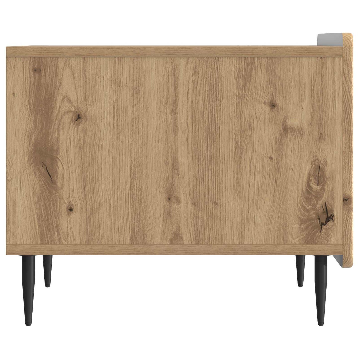 vidaXL Τραπεζάκι σαλονιού με συρτάρι Artisan Δρυς 49 x 50 x 42 εκ.