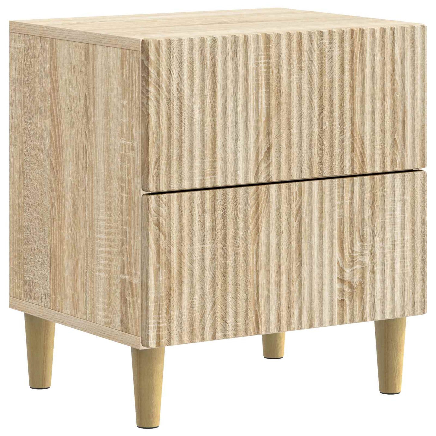 vidaXL Κομοδίνο Sonoma Δρυς 43 x 34,5 x 48 εκ Επεξεργασμένο Ξύλο