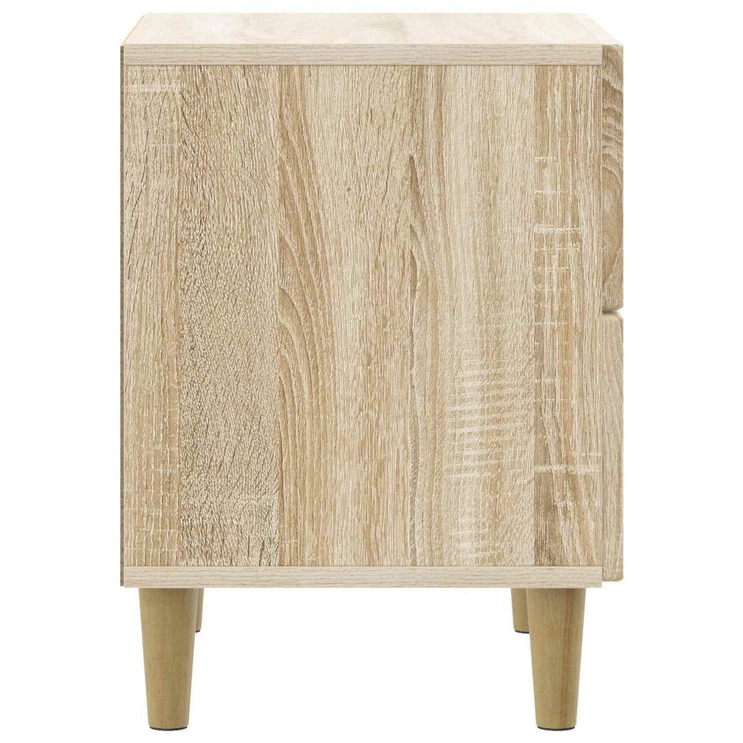 vidaXL Κομοδίνο 2 τμχ. Sonoma Δρυς 43 x 34,5 x 48 εκ
