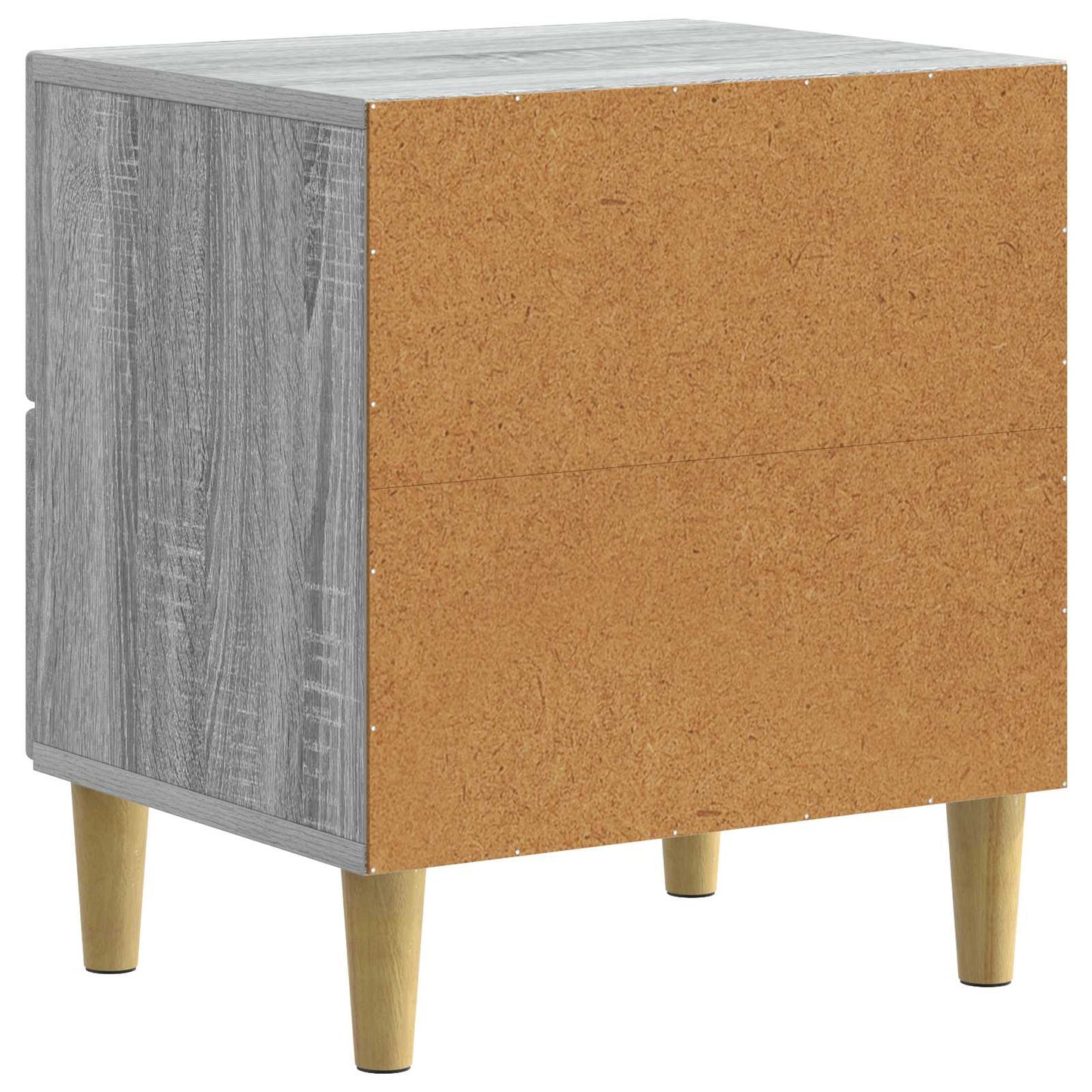 vidaXL Κομοδίνο Γκρι Sonoma 43 x 34,5 x 48 εκ Επεξεργασμένο Ξύλο