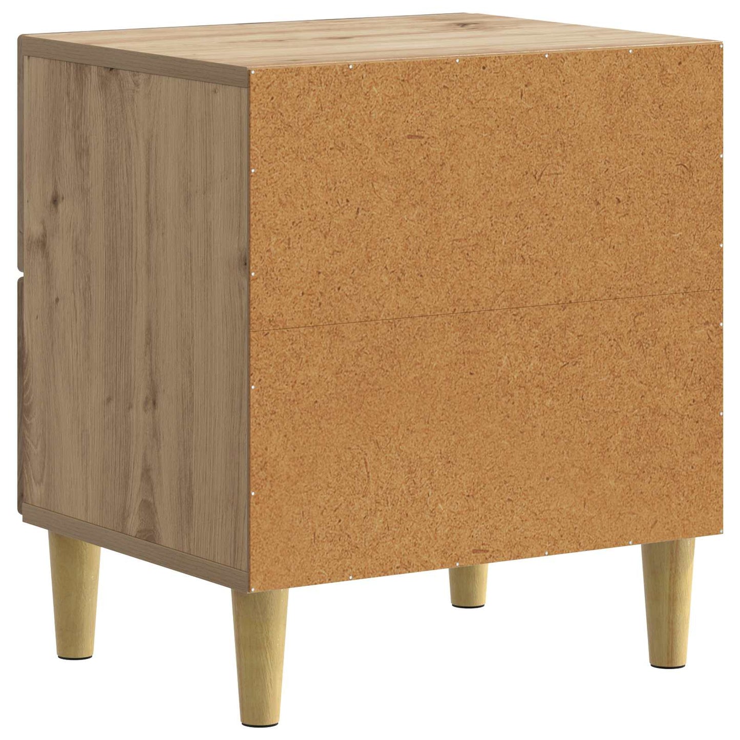 vidaXL Κομοδίνο Artisan Δρυς 43 x 34,5 x 48 εκ Επεξεργασμένο Ξύλο