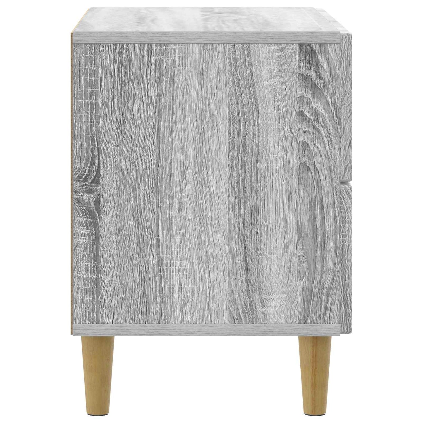 vidaXL Κομοδίνο Γκρι Sonoma 62 x 34,5 x 48 εκ Επεξεργασμένο Ξύλο