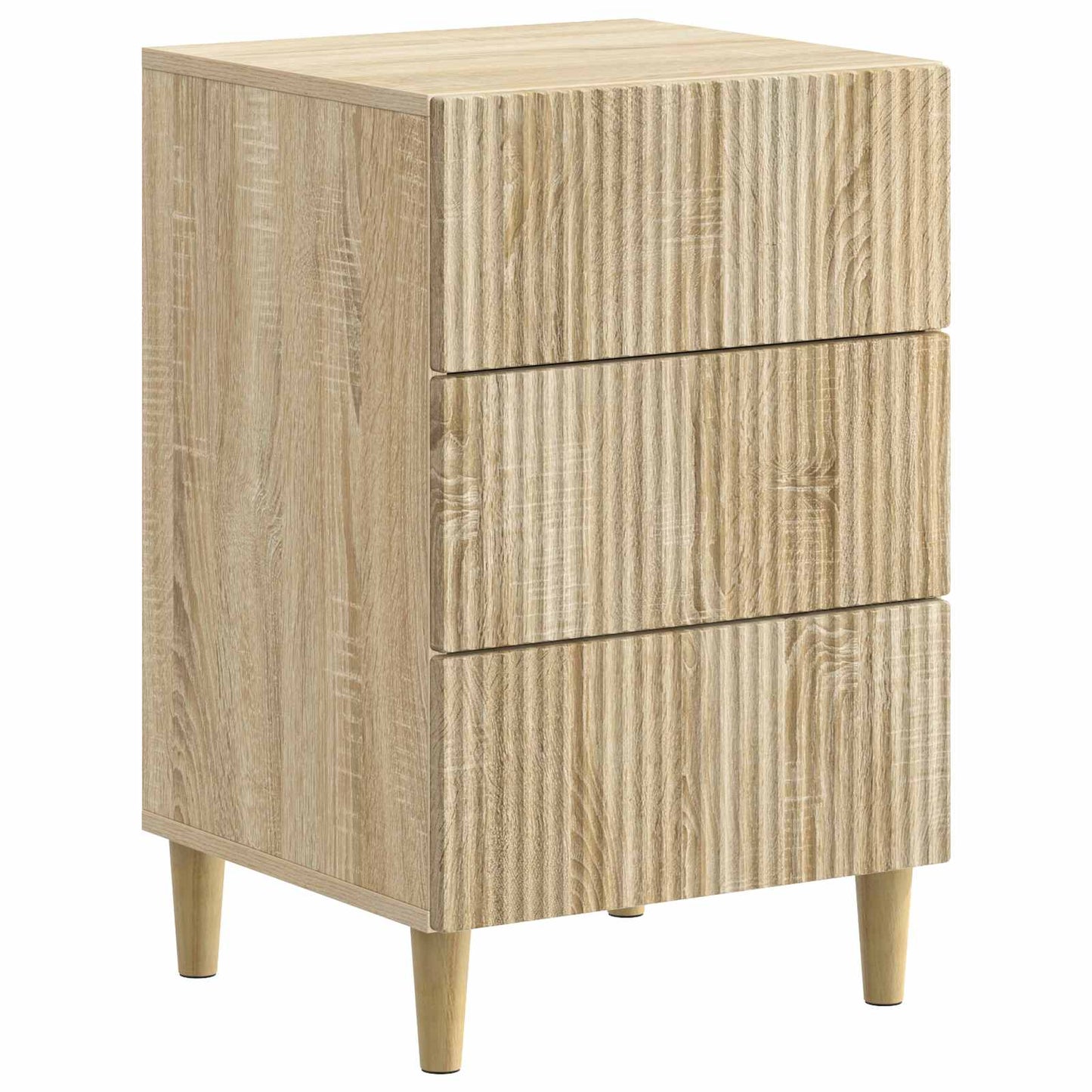 vidaXL Κομοδίνο Sonoma Δρυς 43 x 41 x 66,5 εκ. Επεξεργασμένο Ξύλο