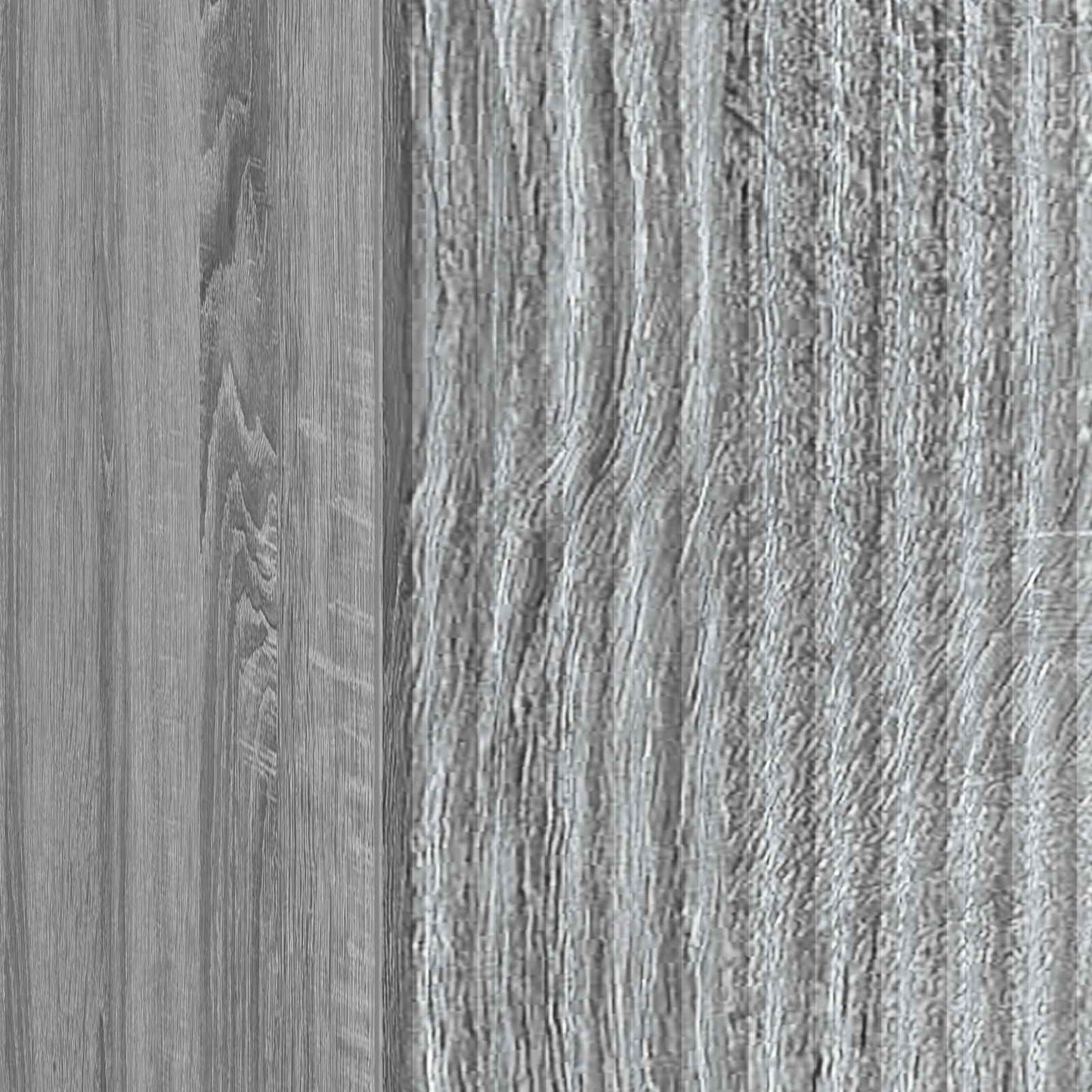 vidaXL Κομοδίνο Γκρι Sonoma 43 x 34,5 x 50 εκ Επεξεργασμένο Ξύλο